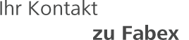 Ihr Kontakt zu FABEX